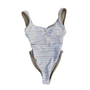 LAIN SNOW OCEAN ISLE ONE PIECE- SALTY DAZE STRIPE